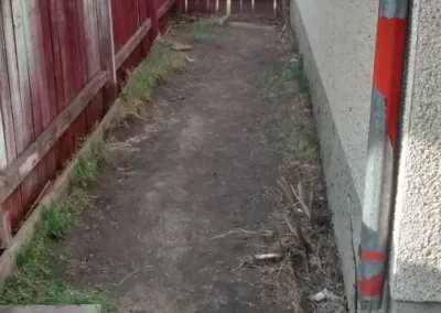 Before Landscape Installation